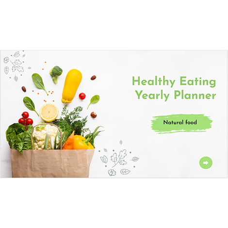 Healthy Eating Yearly Planner