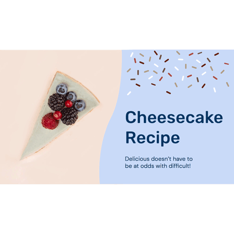 Cheesecake Recipe